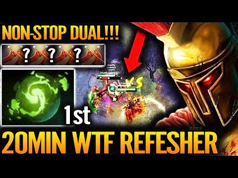 100% EBOLA BRAIN INFECTION [Legion Commander] REFRESHER WTF New Dota 2 Logic 7.20