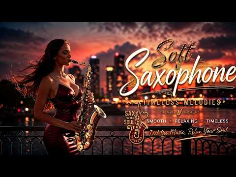 Golden Sunset Serenade – Soft Saxophone | Relaxing Romantic Music for Deep Calm