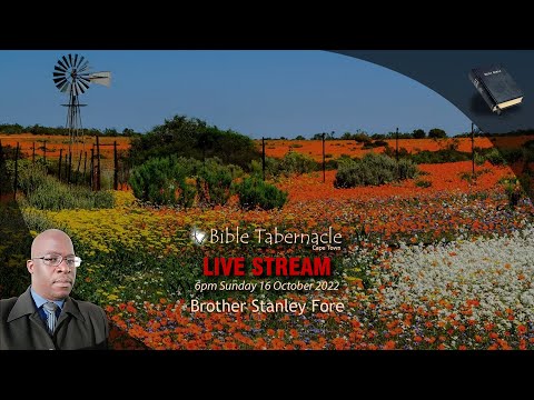 2022-1016PM - Brother Stanley Fore - The Bible Is Not A Book Of Moral Codes And Systems