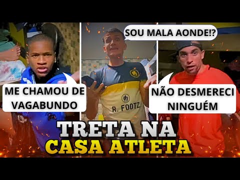 TR3T4 NA CASA ATLETA - O CLIMA FICOU PESADO, OQUE VOCÊS ACHAM DISSO ?