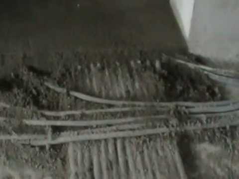 EKOSTYRÉN - zalievanie rozvodov kúrenia  ekostyrén-betónom