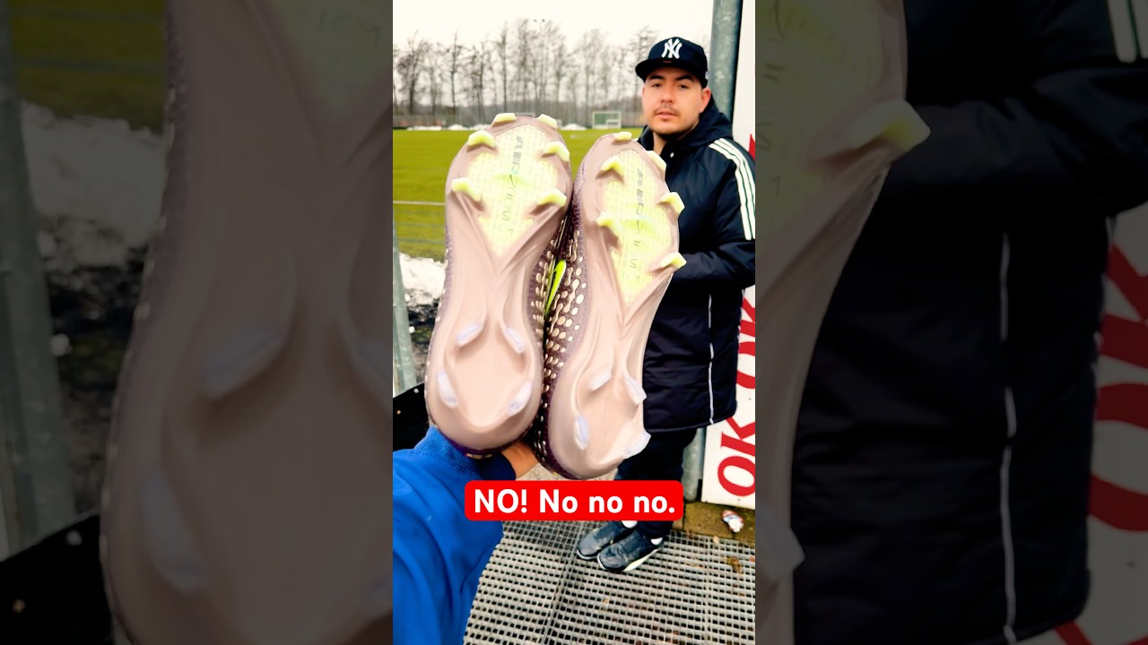 Do NOT wear these on artificial grass!