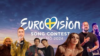 Eurovision 2024 - Big 6 - My Top 6