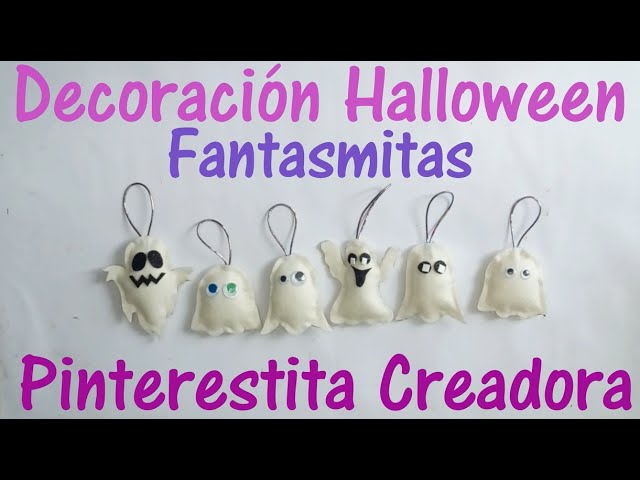 Vídeo relacionado con Ginger Ray Decoración Colgante de Fieltro Fantasma para árbol de Halloween