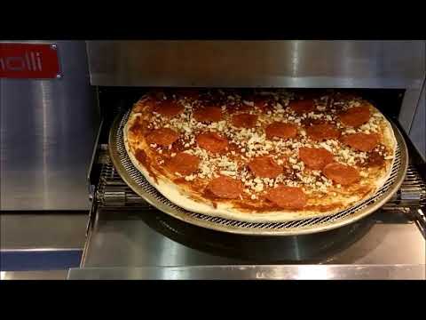 Video Four  pizza convoyeur GAZ Tapis 65cm ZANOLLI