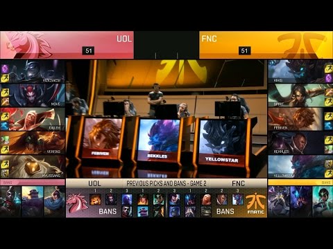 FNC vs UOL Game 5 Highlights - 2016 EULCS REGIONAL QUALIFIERS DAY 2