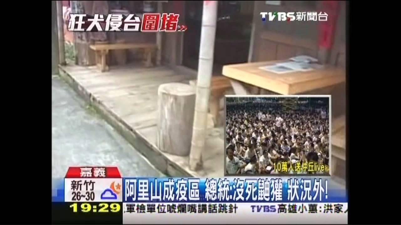 阿里山成疫區!總統:沒死鼬獾 狀況外!