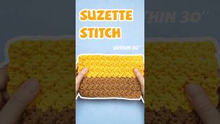 The secret to a cozy texture - Suzette Stitch! #crochet #crochettutorial #crochetsecrets #yeezhee