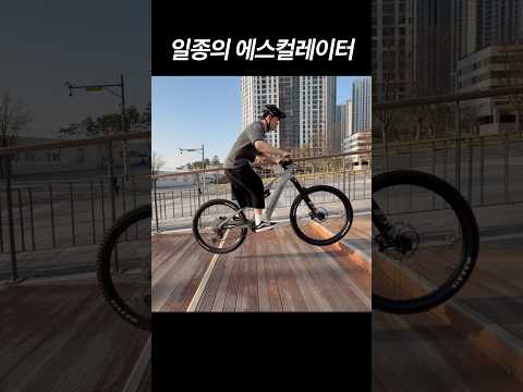 계단을 평지처럼 타버리네