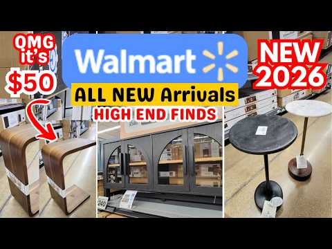 NEW WALMART HOME DECOR AND FURNITURE FINDS | SHOP WITH ME