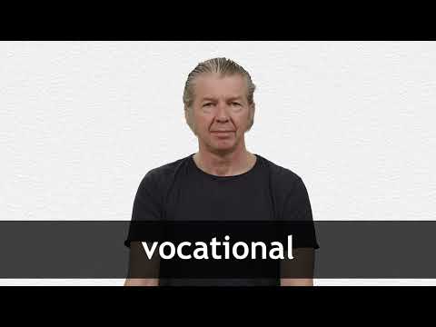 VOCATIONAL definition and meaning | Collins English Dictionary