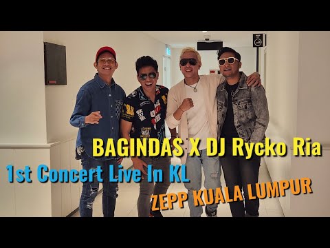 Bagindas X DJ Rycko Ria Live In KL Di Pentas ZeppKL 30 Nov 2023!
