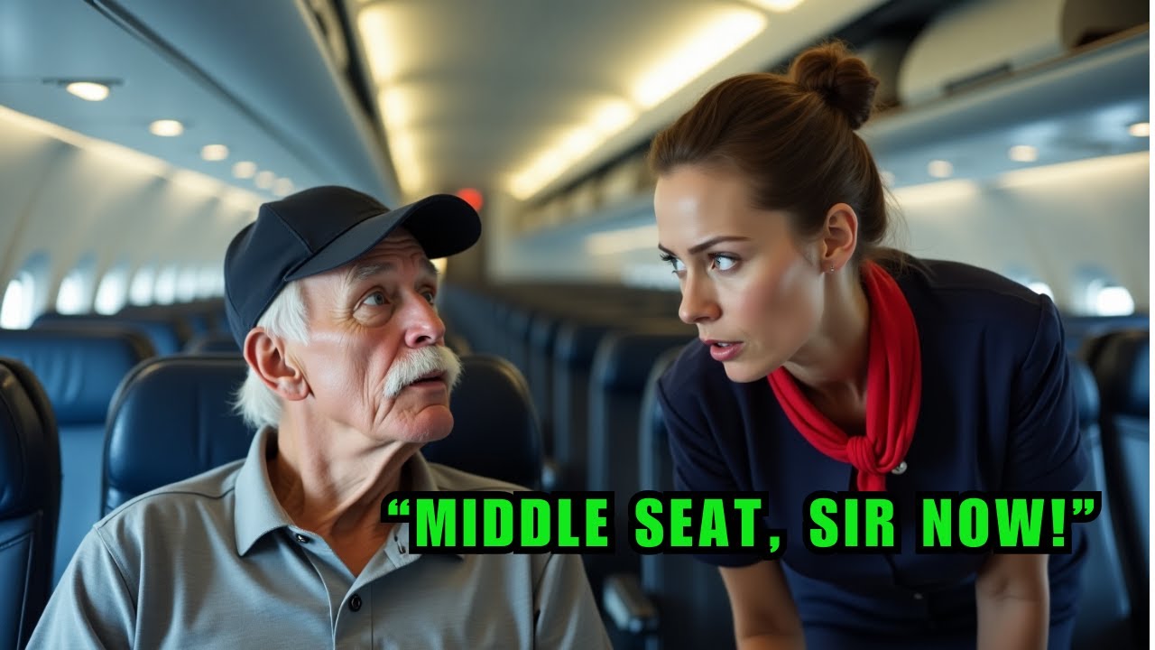 She Ordered the Old Man to Move—9 Minutes Later, the Pilot Stopped the Entire Flight and Saluted Him
