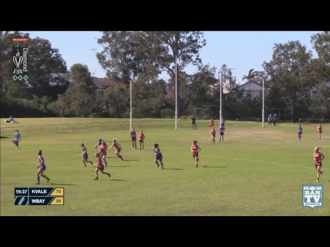 2017 BDAFL GE Women's Round 17 - Killarney Vale Bombers v Warners Bay Bulldogs