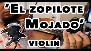 Como Tocar Violin 'El Zopilote Mojado'