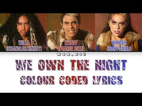 We Own The Night By ZOMBIES 2 (Colour Coded Lyrics)