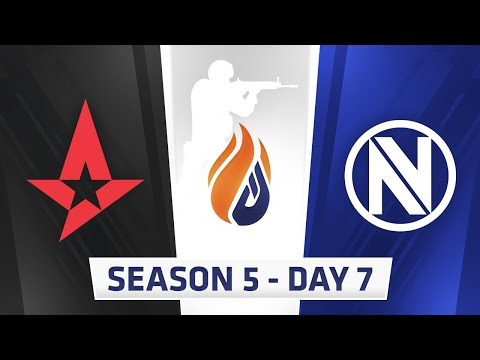 ECS Season 5 Day 7 - Astralis vs Envyus - Train