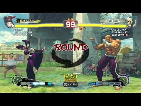aiaitomo (juri) vs CAMUI GACKT (Sagat) - SUPER STREET FIGHTER 4 AE Ver 2012 720P
