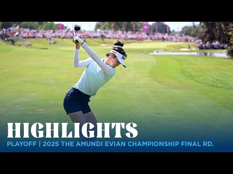 Grace Kim vs Jeeno Thitikul Playoff | 2025 Amundi Evian Championship Final Round