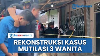 Ratusan Polisi Kawal Proses Rekonstruksi Kasus Pembunuhan Berantai dan Mutilasi di Padang Pariaman