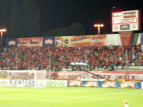 Widzew - Ruch, wychodzenie za zegar