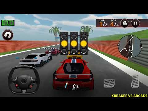 Drive for Speed Simulator: S628 Car Driving Race Mode Missions 17 to 20 Completed - Android GamePlay