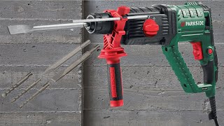 Parkside Hammer Drill PBH 1050 B2 unboxing