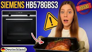 Siemens iQ500 Backofen Test: HB578GBS3 mit Pyrolyse im Check!