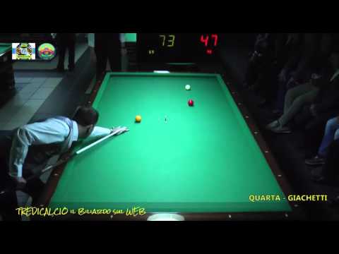 QUARTA vs GIACHETTI - 1°MEMORIAL BILIARDO A.MAZZINGHI - PONTEDERA 01/05/2016