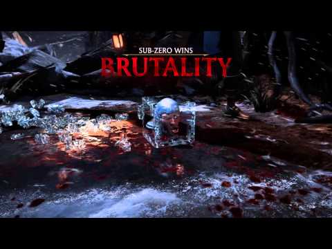 MKX Sub-Zero Brutality Ice Cubed