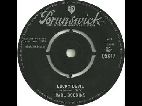 UK New Entry 1960 (82) Carl Dobkins Jr. - Lucky Devil