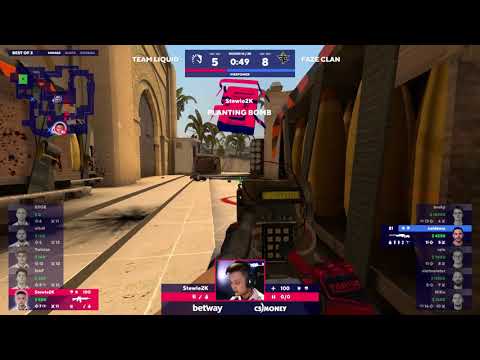 Stewie2k 1v3 clutch vs FaZe