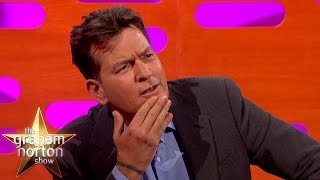 Donald Trump Gave Charlie Sheen Fake Platinum Cufflinks - The Graham Norton Show