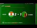 Résumé/Highlights Niger vs Zambie (2-1) - FIFA WORLD CUP QUALIFIERS
