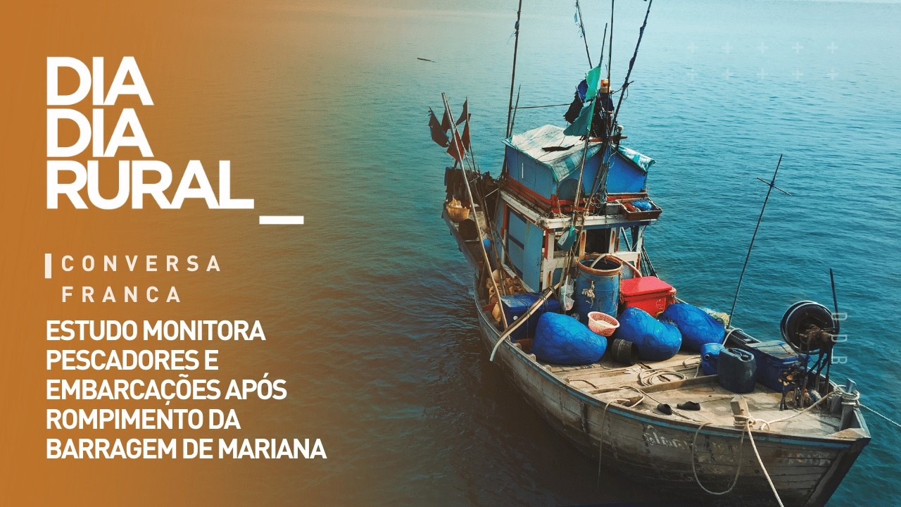 Estudo monitora pescadores e embarcações após rompimento da barragem de Mariana