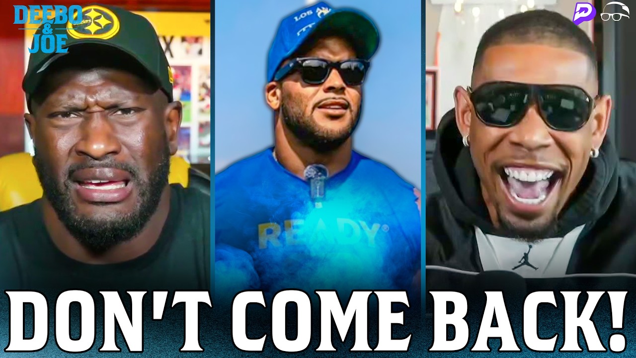 "KEEP YOUR ASS AT HOME!" Deebo Is BEGGING Aaron Donald To Stay Retired | Deebo & Joe