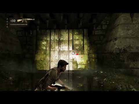 Uncharted:2 how to get out of the spike celing room