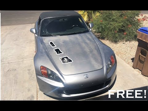 S2000 DIY Hood Vents! (FREE)