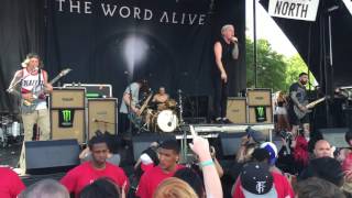 The Word Alive - Made This Way (Live) Warped Tour 6/24/16 Dallas, Tx