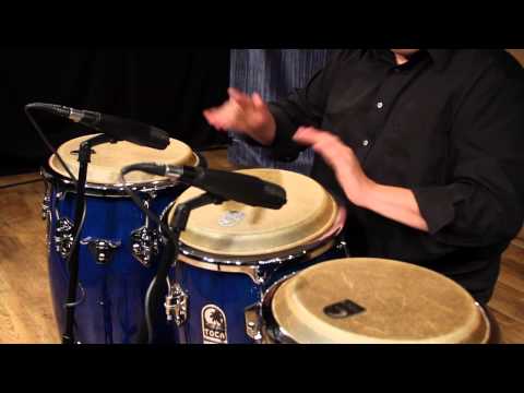 Erik Piza on the Toca Percussion Custom Deluxe Wood Drums