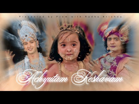 Achyutam Keshavam// ft. Sumedh, Sourabh & Hazal//150 subscribe 🥳🎉 //@Prem with Radha Krishna