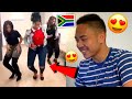 South African Girls It Ain’t Me Amapiano Remix Dance Challenge 🇿🇦😍💃 (TikTok) AMERICAN REACTION!