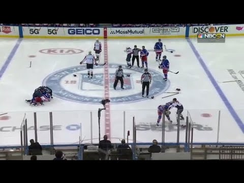 Three Fights Break Out | On Opening Draw | Between Rangers & Capitals | #WatsHot #trending