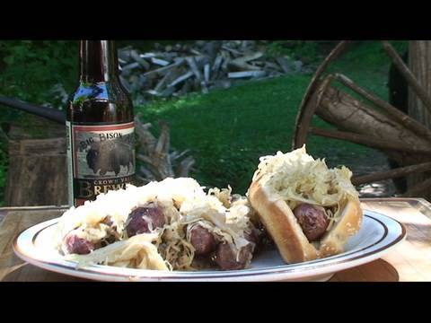 How to Grill Bison Sausage Sandwiches | Recipe