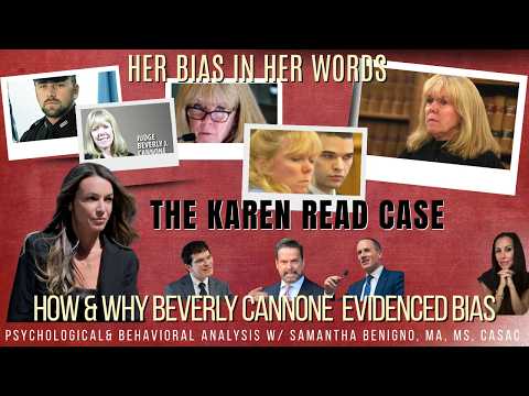 The Bias Of Judge Beverly Cannone In Her Words. The Answers We've Been Waiting For