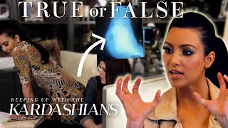 Is Kim Kardashian&#39;s Butt Really Fake? | So True / So False | KUWTK | E!