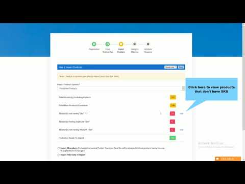 Products Importing - Walmart Shopify Integration