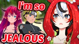 Bae got jealous over IRyS x Naruto moment... 【HololiveEN】