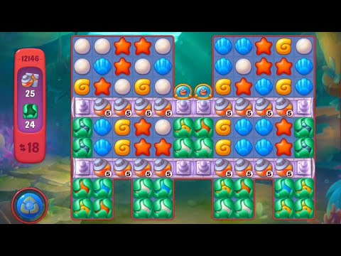 Fishdom 12146 Hard Level - NO 💣🧨💥