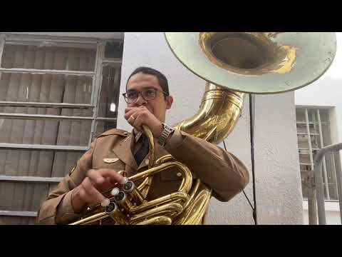Hino Nacional Brasileiro - Continência - Tuba Bb (Cb Freitas)